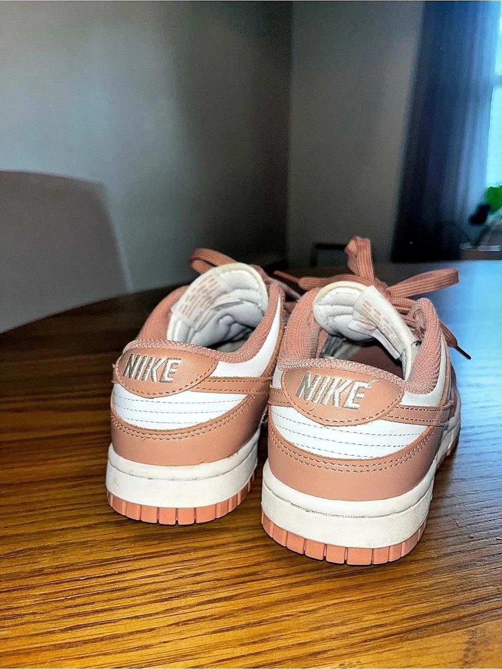 Nike Dunk Low Women's Pink & White Sneakers